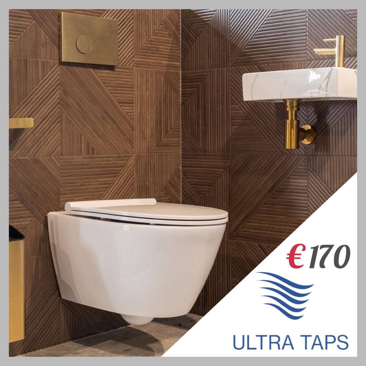 Golden throne Toilet set - MS9