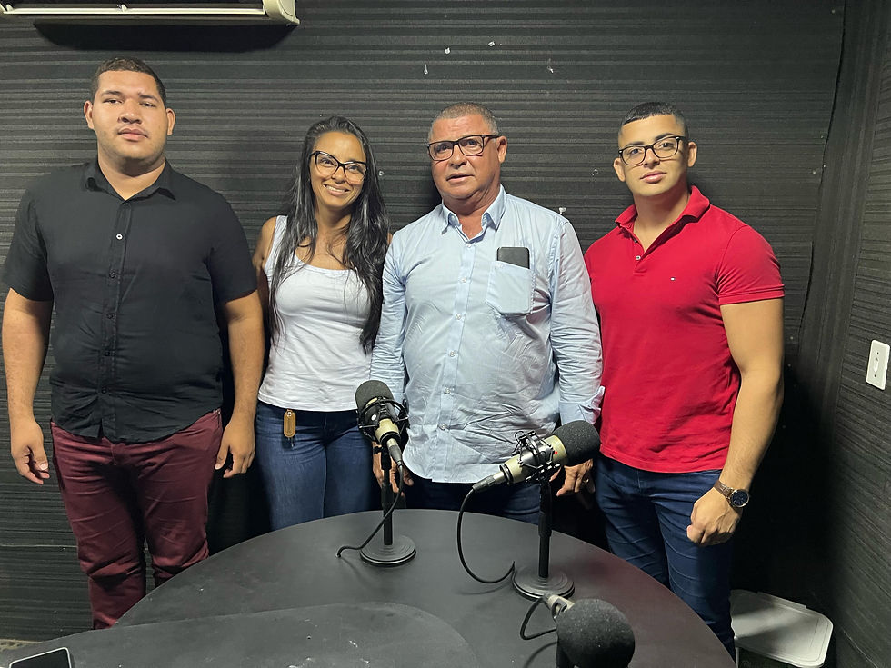 Equipe da segurança publica no bom dia cidade