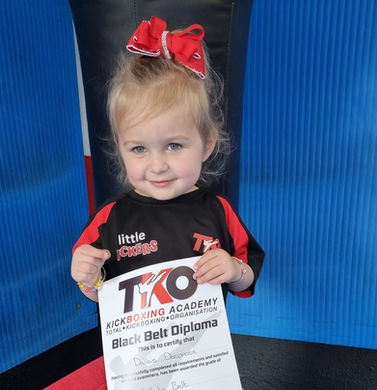 Grading Little Kickers, kickboxing, TKO Ashford and Maidstone