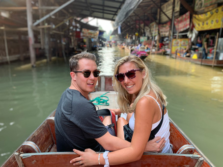 Visiting the Floating Markets and Railway Market in Bangkok