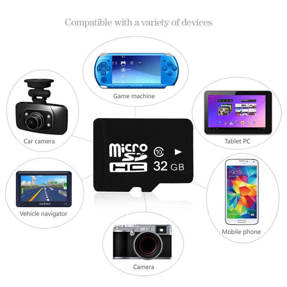 Thumbnail: Micro SD card 32 GB come with SD adapter