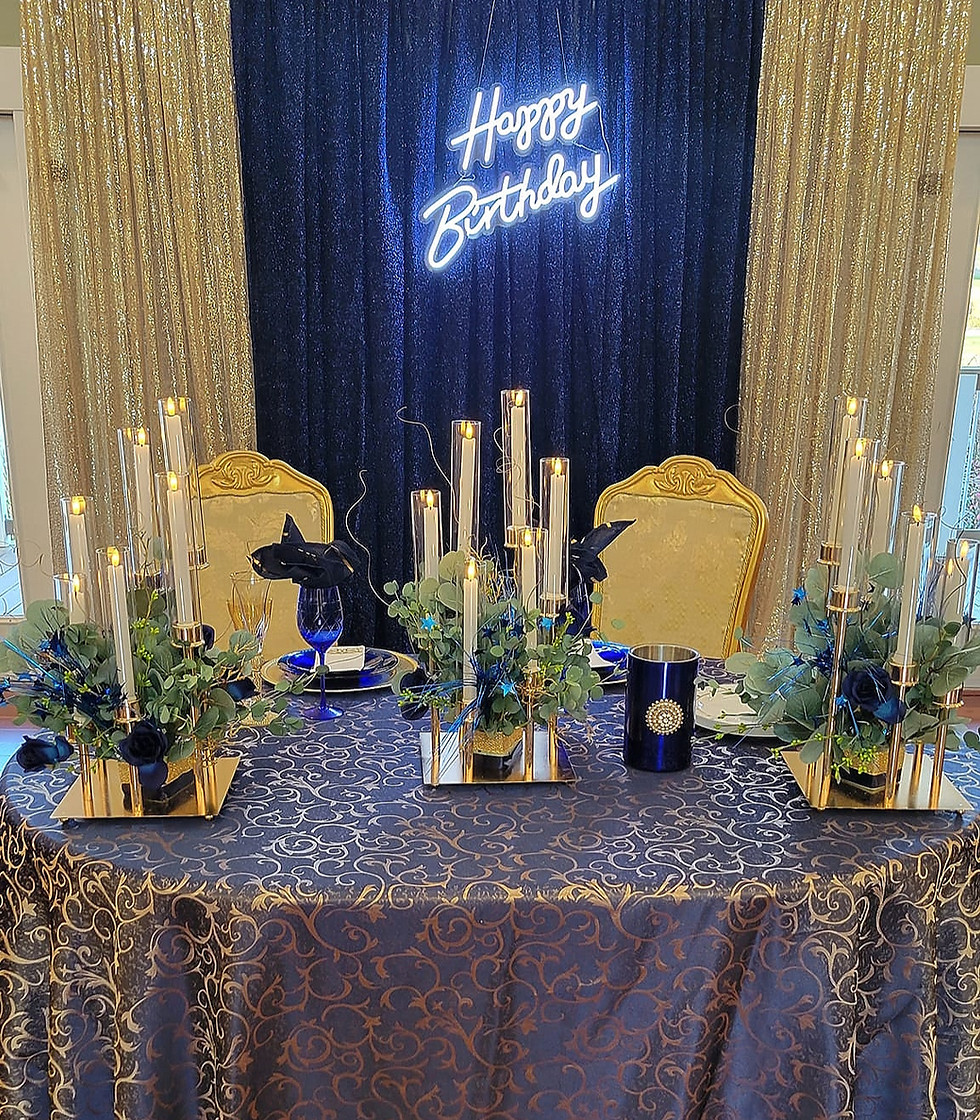 Decorated Table Precise Team Event Planners