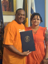 Mayor Ed Gainey rallies the support of local officials and organizers as he declares an of