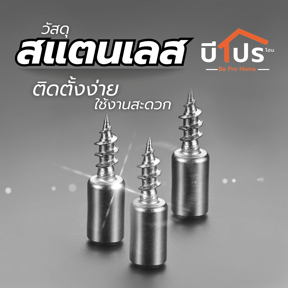 ภาพขนาดย่อ: สกรูกันลื่น พร้อมปอกยางกันลื่น หมุดรับชั้น เกลียวปล่อย