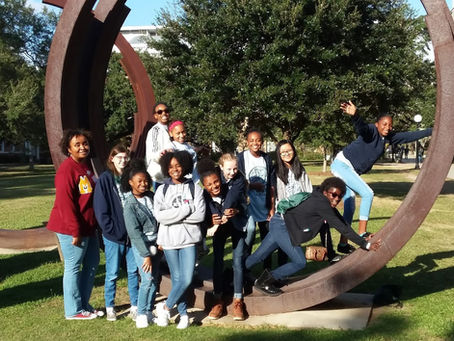 Ms. Faulkner leads students to Tulane University for STEM workshop