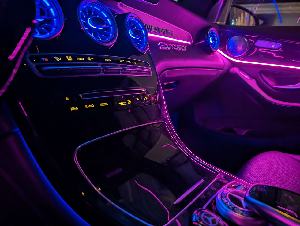 Miniaturbild: Mercedes W205 X253 LED Ambientebeleuchtung