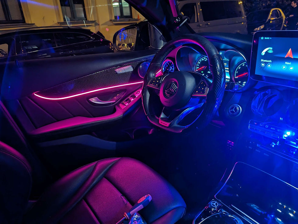 Mercedes W205 X253 LED Ambientebeleuchtung