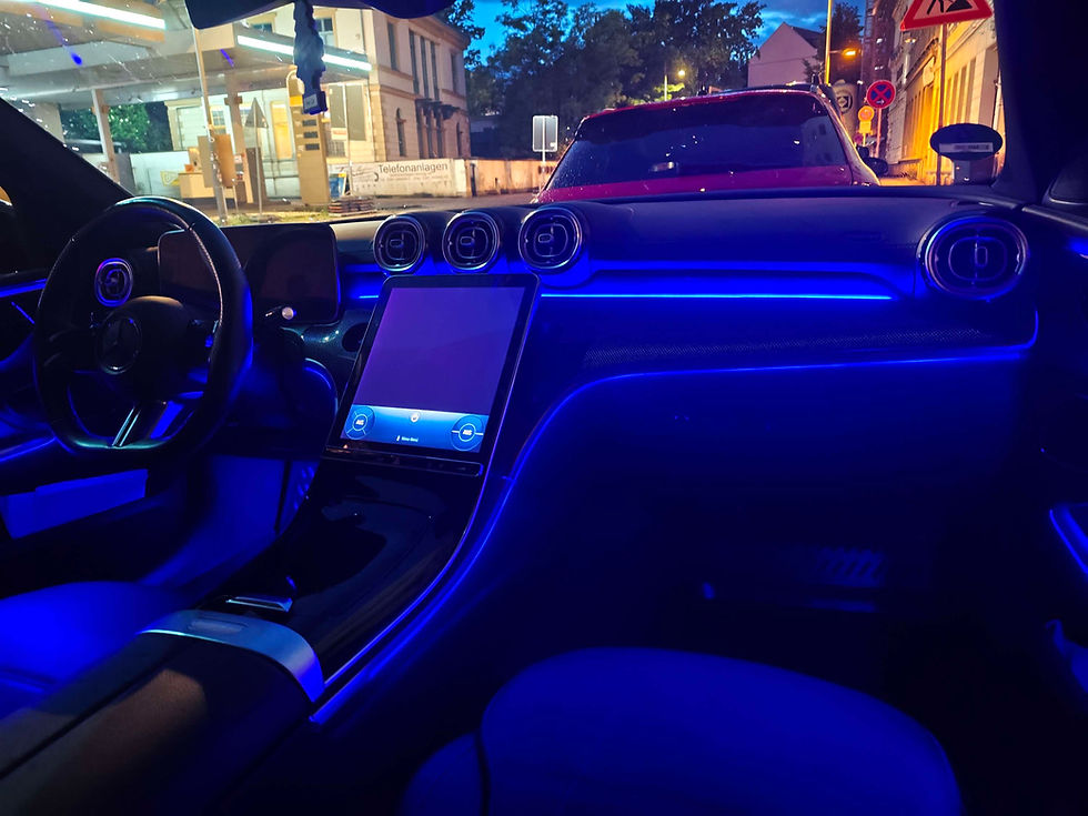 Miniaturbild: Mercedes W206 X254 LED Ambientebeleuchtung Plus