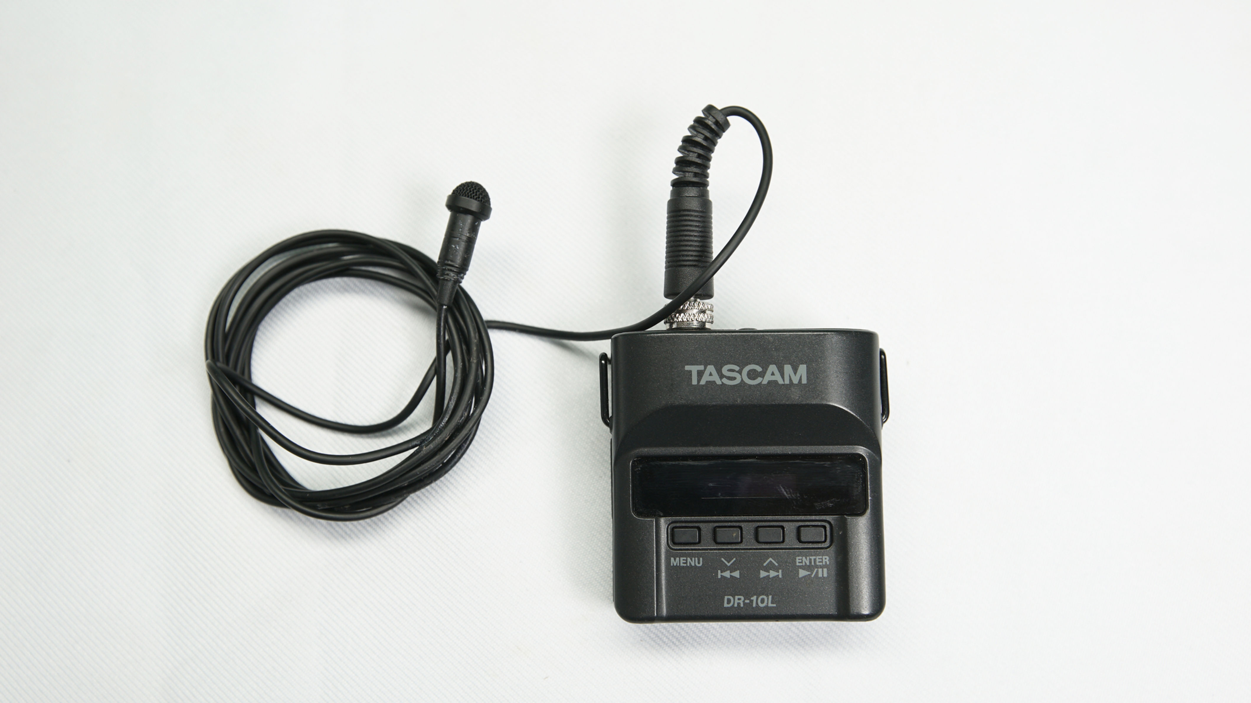 Tascam DR-10L Micro Portable Audio Recorder with Lavalier Microphone