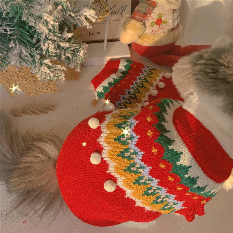 Thumbnail: Festive Winter Cat Christmas Apparel