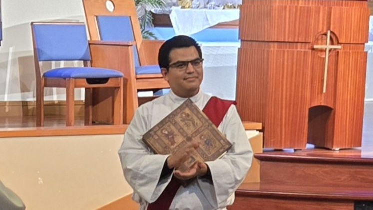 Presbyterate Ordination of Kevin Portillo - During Worship