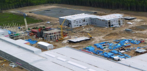 CONSTRUCTION OF A PLANT FOR PRODUCTION OF OSB PLATES IN PETROZAVODSK