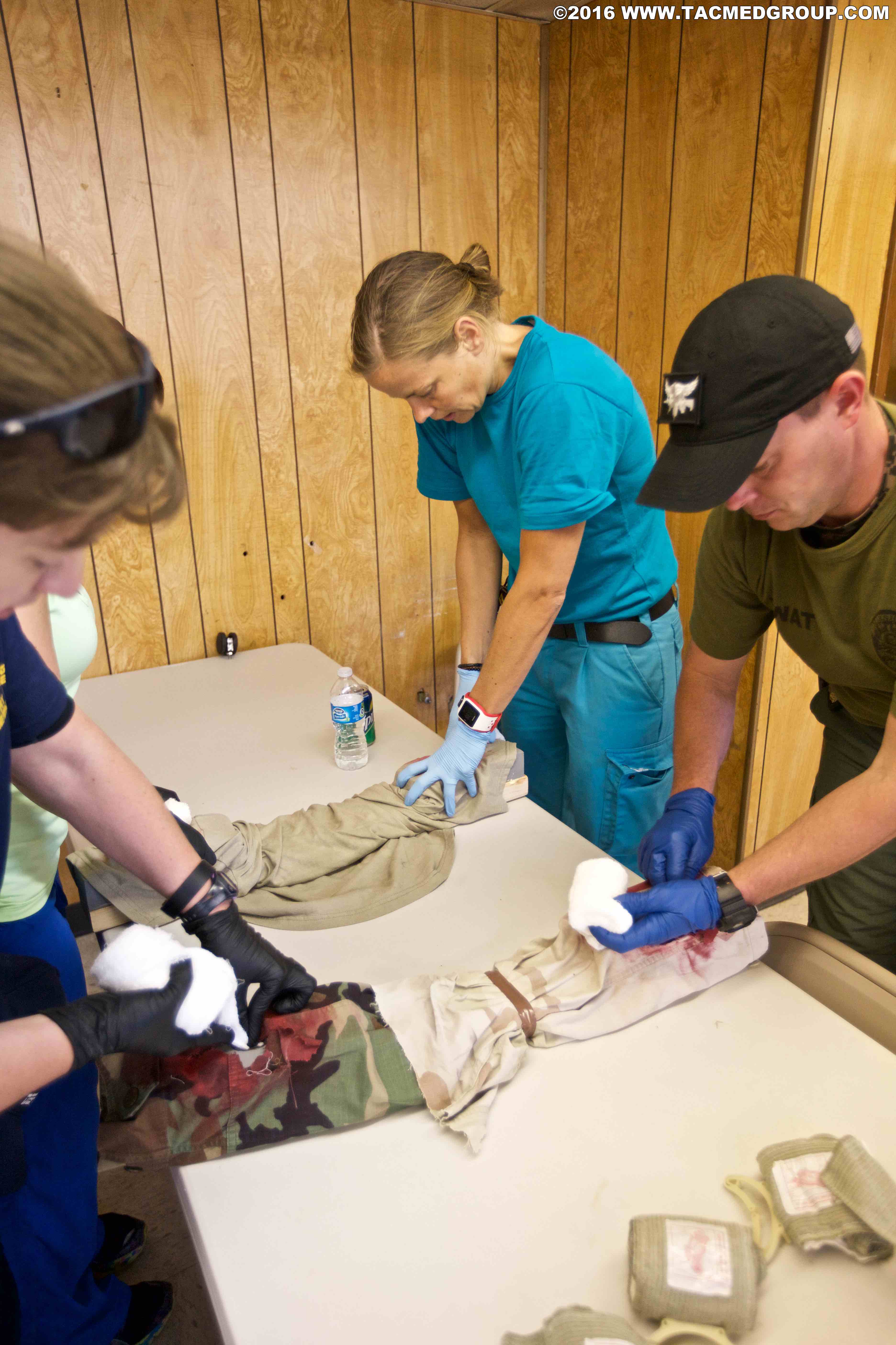 Wound packing Practice