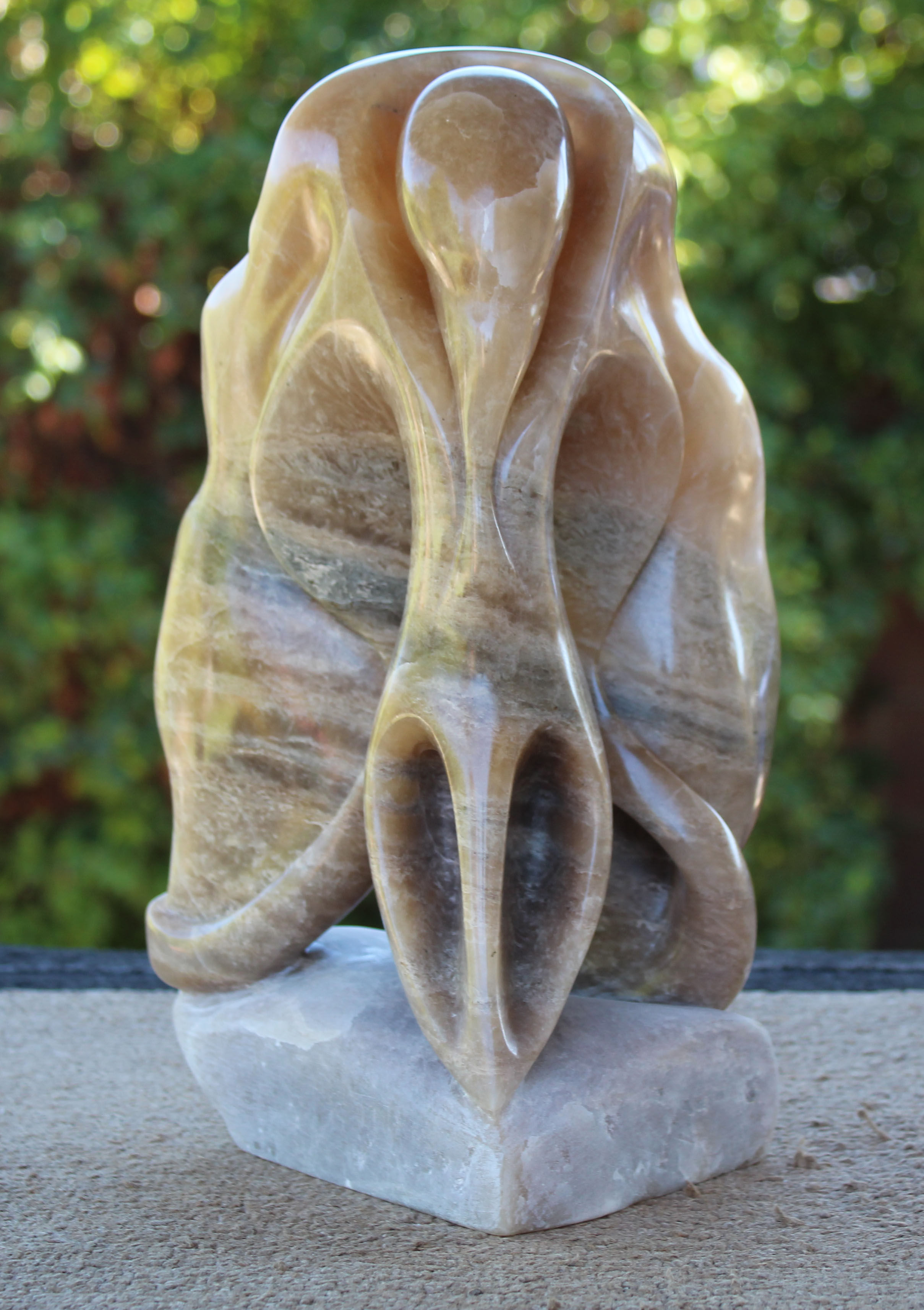 Figure in Anza Borrego alabaster