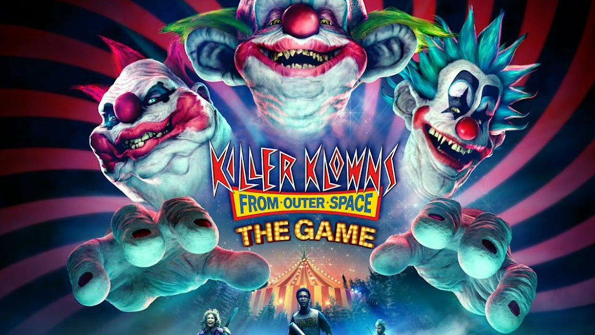 Official Killer Klowns from Outer Space: The Game! title screen