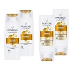 Women's travel toiletries set with Pantene shampoo conditioner and essentials 100ml cabin approved travel kit