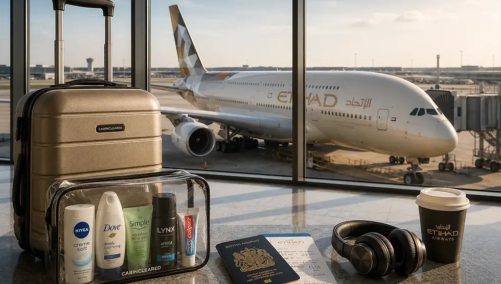 Etihad Airways Baggage Rules | Cabin Bags & Hold Luggage