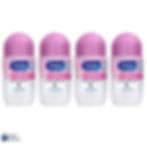Sanex Invisible Women Roll On Deodorant 50ml x4 multi pack travel size anti perspirant