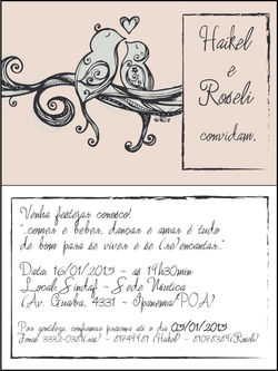 Convite Rose web