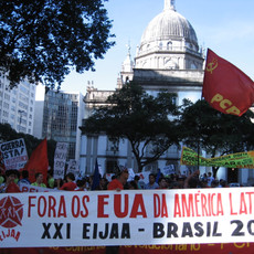 2008 - Encontro Internacional das Juventudes Antiimperialistas e Antifascistas (Brasil)
