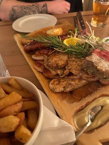 Food Dinner Meat Platter