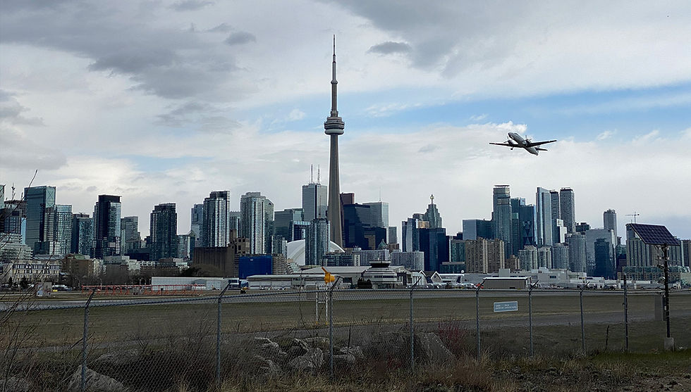 The Toronto Island Airport terminal