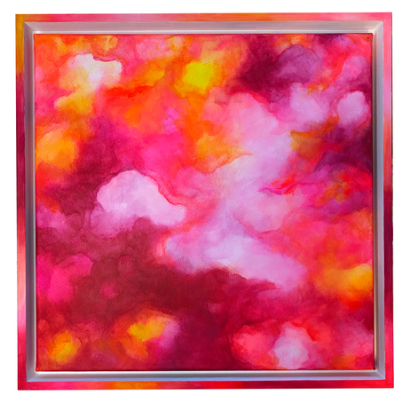 Contemporary abstract Artwork by Jana Larisa,
called "sparks of freedom", 2025