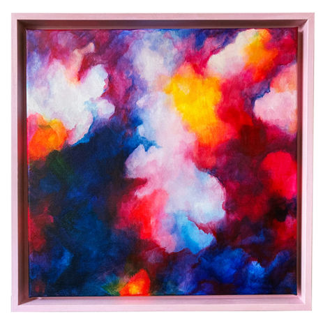 Contemporary abstract Artwork by Jana Larisa,
called "the dreamer I, 2023.