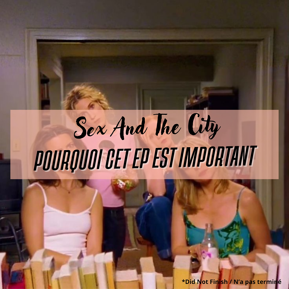 On doit reparler de cet épisode de Sex and the City