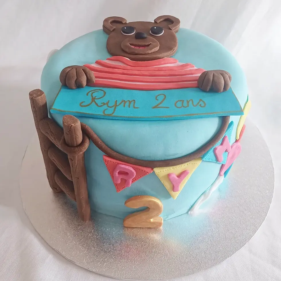 Miniature : Cake Design ourson (4)