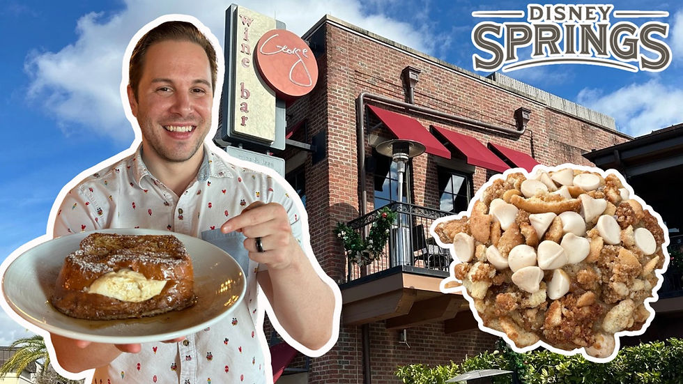 Disney Springs NEW Brunch & Cookies Are A Gamechanger! Wine Bar George & Gideon's Review