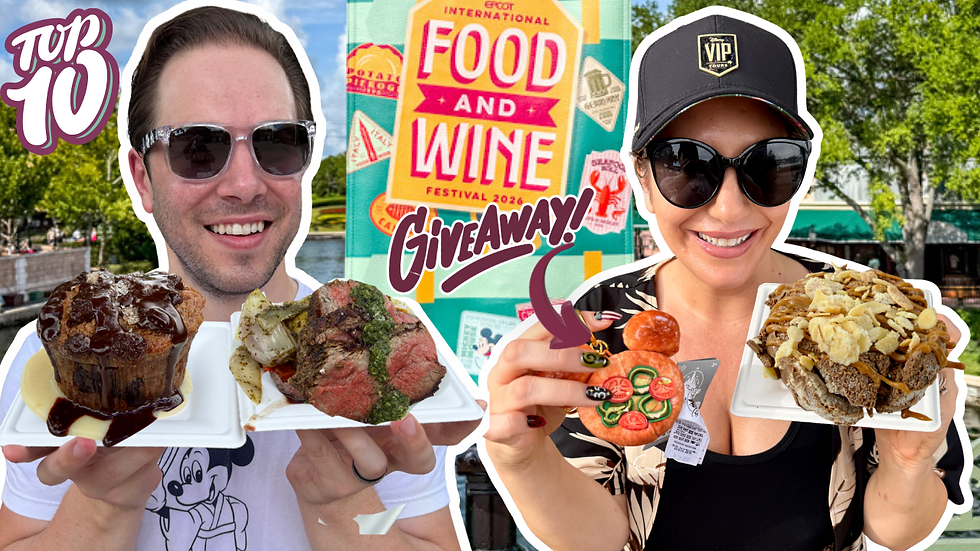 The BEST Epcot Food & Wine Festival Foods | Our Top 10 Ranked! Walt Disney World