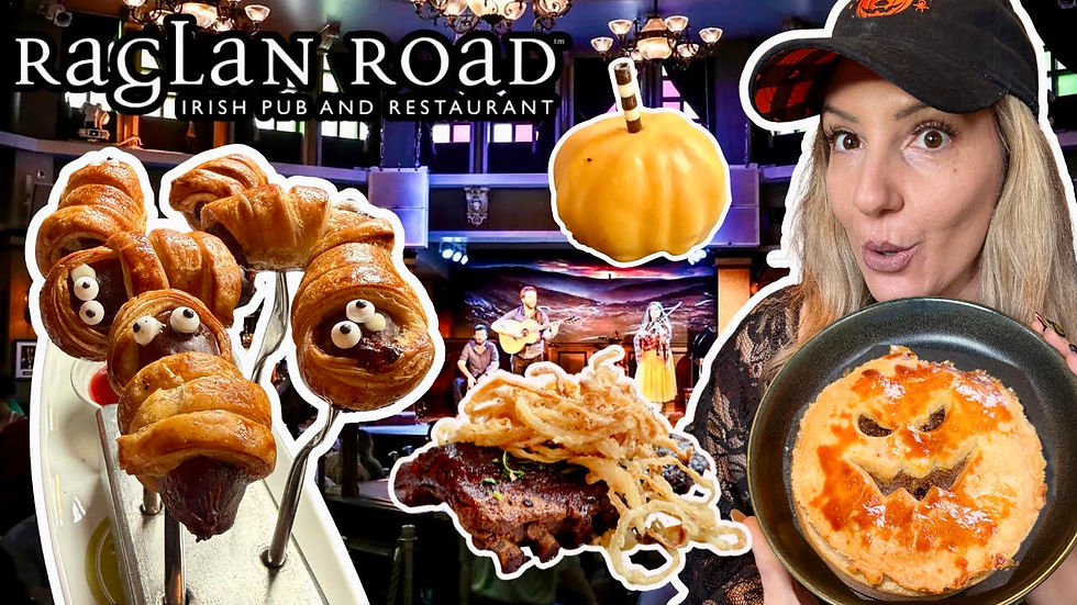 Disney Springs BEST Fall Menu?! Our Raglan Road Experience