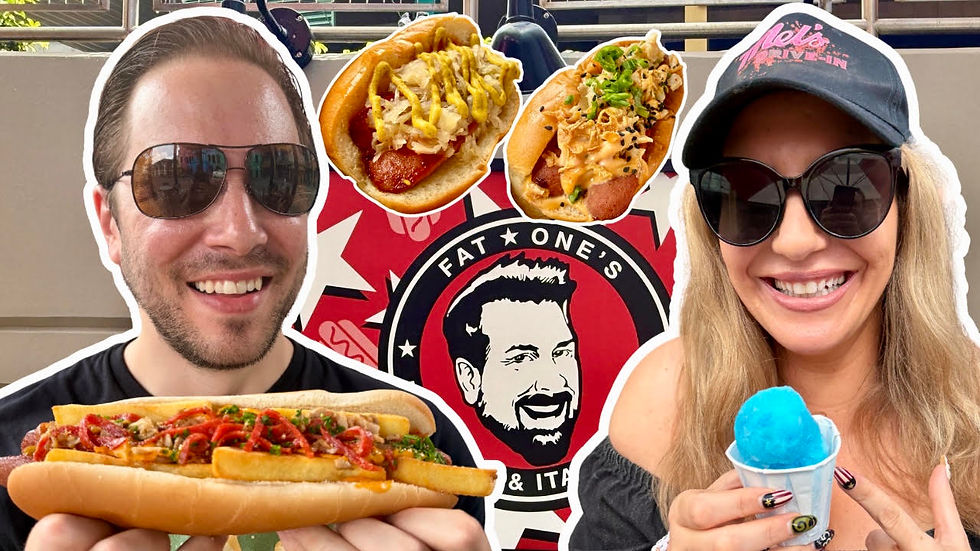 The Fat Truth About Joey Fatone's NEW Universal Hot Dogs