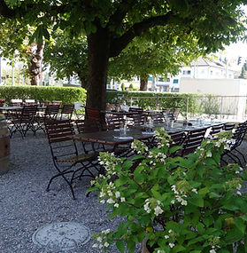 Restaurant Gartenstadt mit Pavillon