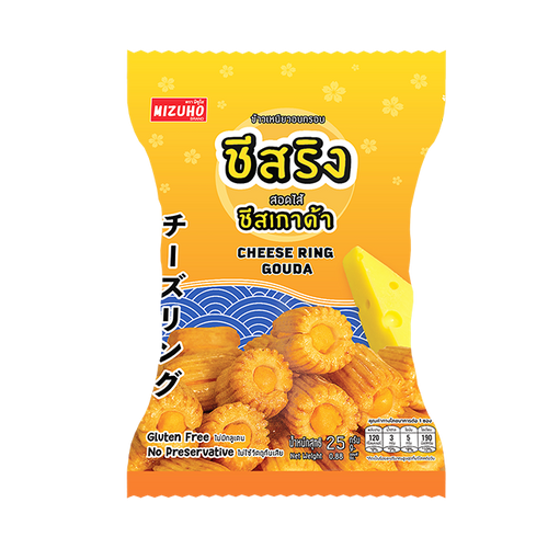 Mizuho Cheese ring Gouda 25g ThaiNichi