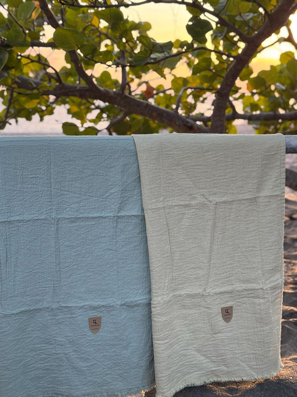 Miniature : DOUBLE-FACED - Drap de plage double face
