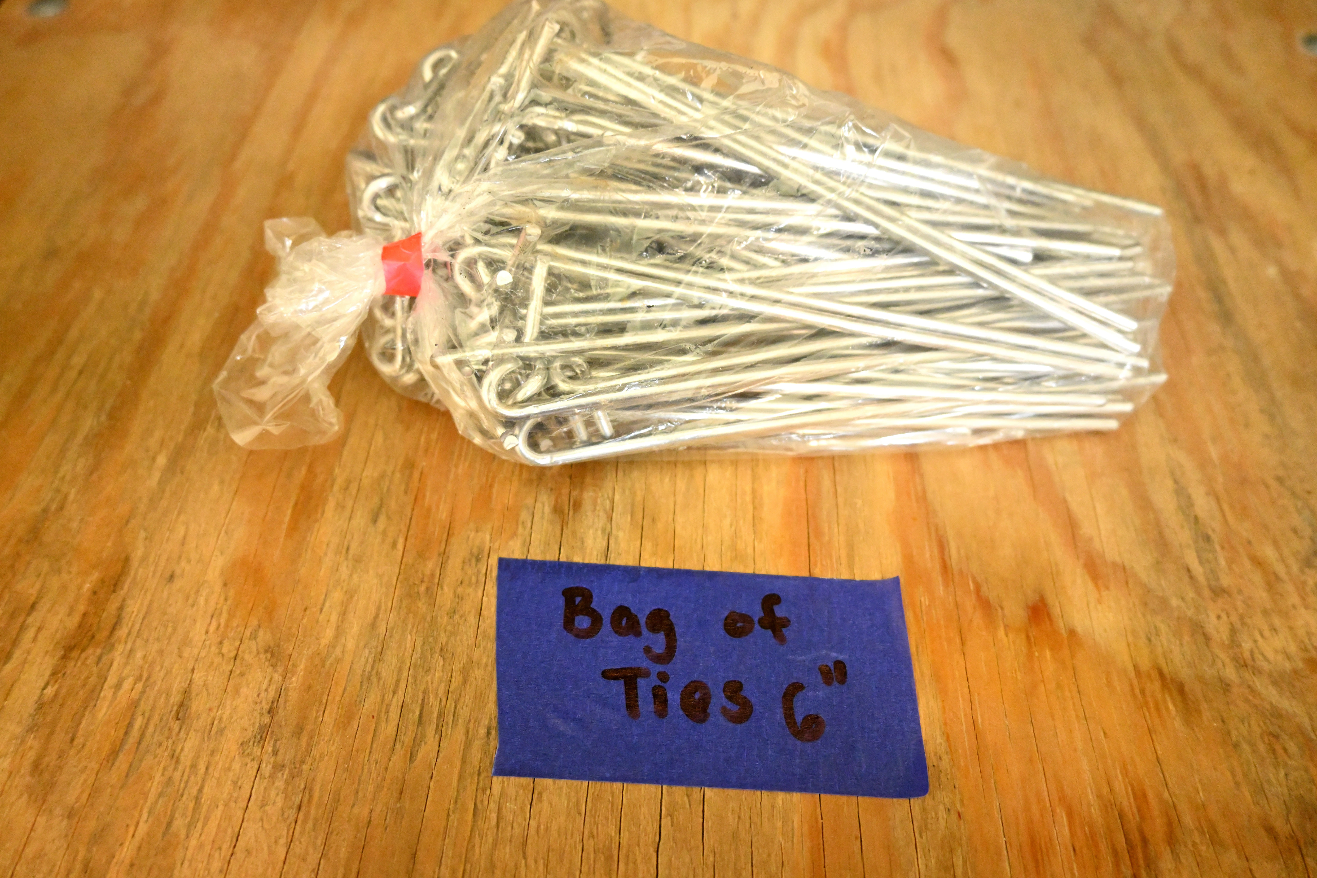 Bag of ties 6"