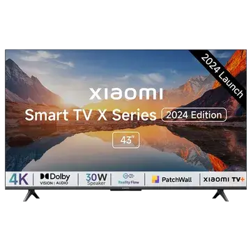 Mi X Series 108 cm (43 inch) Ultra HD (4K) LED Smart Google TV 2024