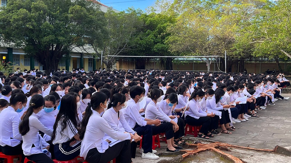 Tư vấn định hướng tại trường THPT Bùi Thị Xuân
