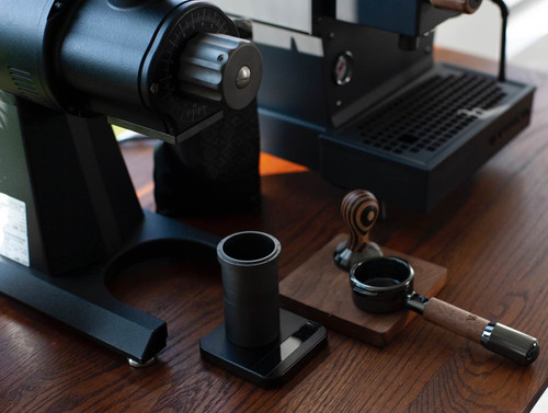 Mahlkonig EK43/43S Magnetic Dosing Cup &Knob (Black)) | wowa