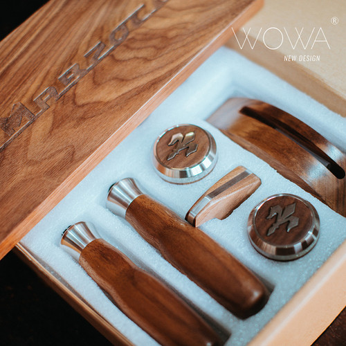 No timer)Stainless Steel & Wood Modification kit for Mini | wowa