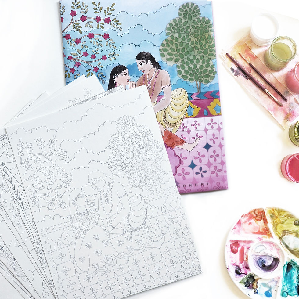 Thumbnail: Magic Romance - Coloring Pack for Adults