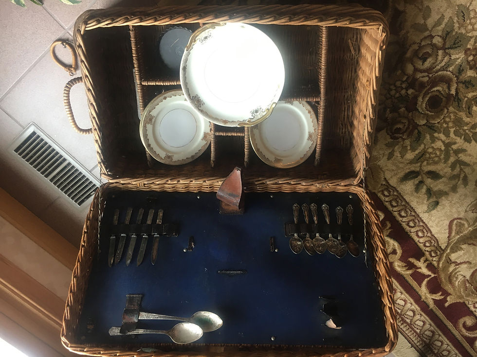 Picnic Basket Makeover