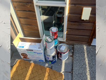 Capitol Hill Paint Pickup: Clearing Out Leftover Cans, One Stop at a Time