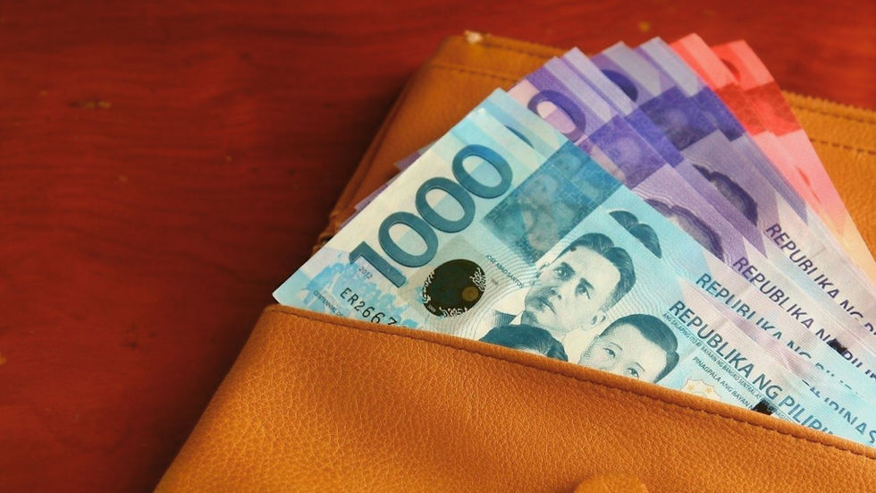 Philippines peso bills