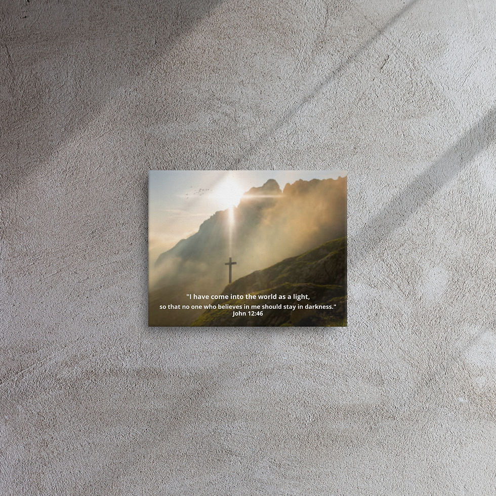 Thumbnail: Jesus the Light Thin canvas