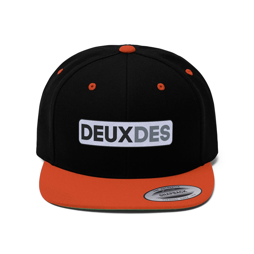 Thumbnail: DEUXDES Flat Bill Hat