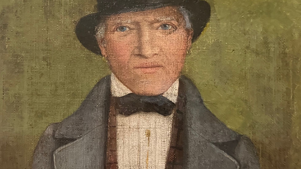 Portrait homme au chapeau
