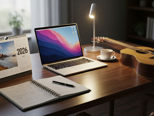 PLANIFICA tu 2026 Musical: Metas, Proyectos y Cómo Organizarte sin Perder la Voz en el Intento